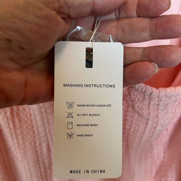 NWT MEROKEETY SUMMER SLEEVELESS SQUARE NECK TIE STRAP Lined MINI DRESS L
Bbb - Picture 13 of 14